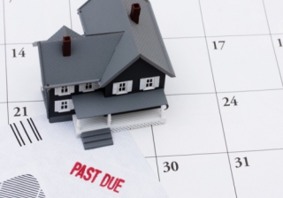 house mortgage late payment due repossession arrears